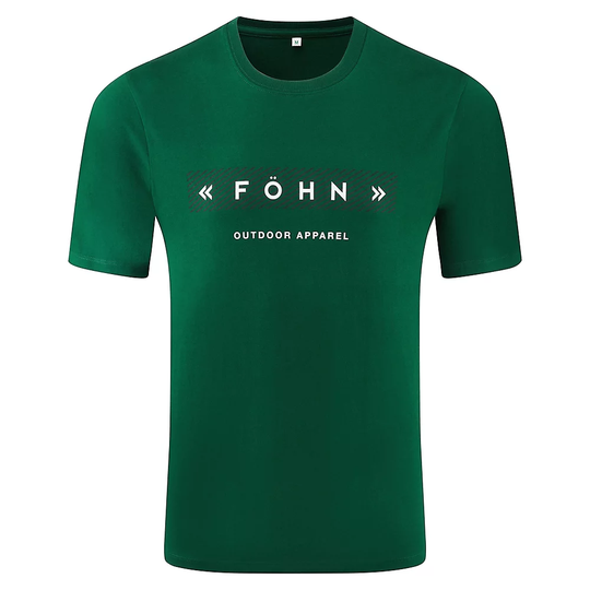 Föhn Logo Short Sleeve Tee - Insignia - S} - Green
