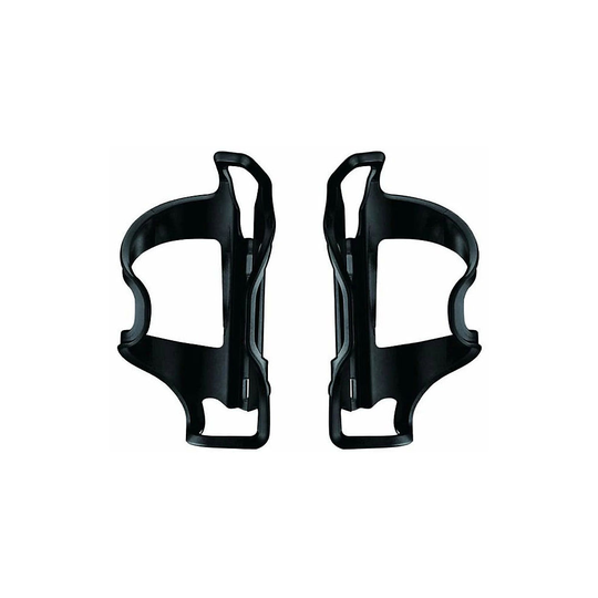 Lezyne Flow Bottle Cage Side Load - Pair - Black