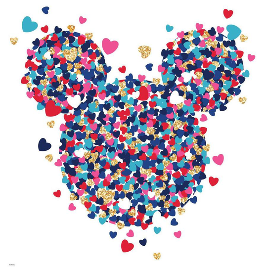 RoomMates Minnie Mouse Confetti Wall Decal