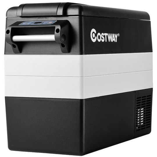 Costway 55 Quart Portable Refrigerator Electric Car Cooler