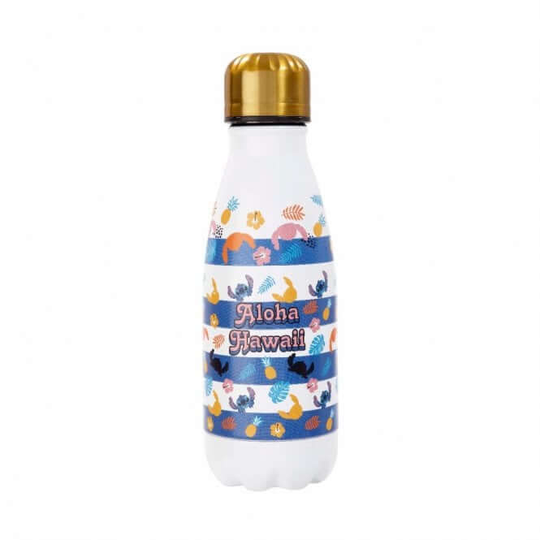 Disney Lilo & Stitch Aloha Hawaii Metal Water Bottle