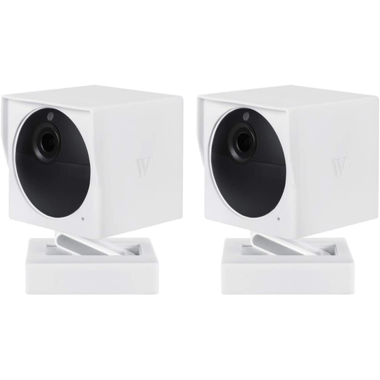 Wasserstein White Camera Skin for Wyze Cam Outdoor (2-Pack)