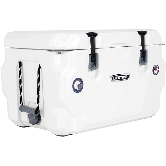 LIFETIME 65 Quart High Performance Cooler - Arctic White
