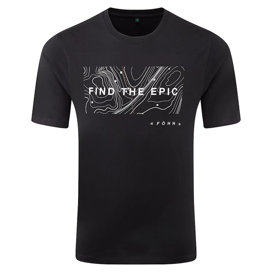 Föhn Logo Short Sleeve Tee - Contour - XS} - Black