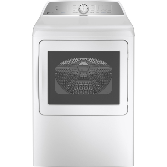 GE Profile 7.4 Cu Ft Electric Dryer White