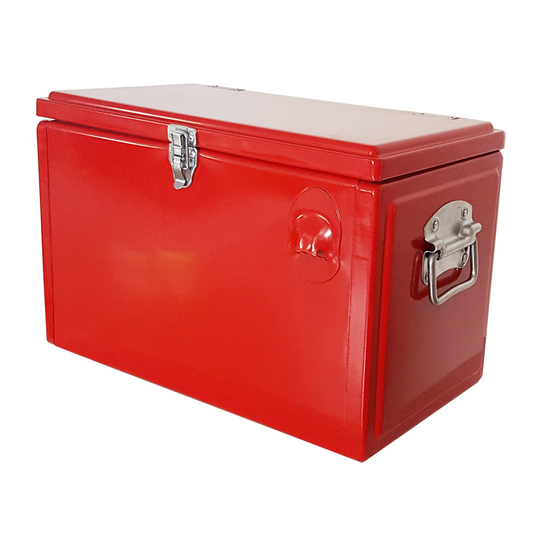 Permasteel Red 19.9-L Insulated Portable Personal Cooler