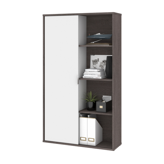 Bestar Pro-Linea Storage Cabinet - 35.6-in - White
