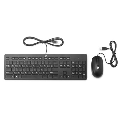 HP USB Business Slim keyboard and mouse set - T4E63AT#ABA