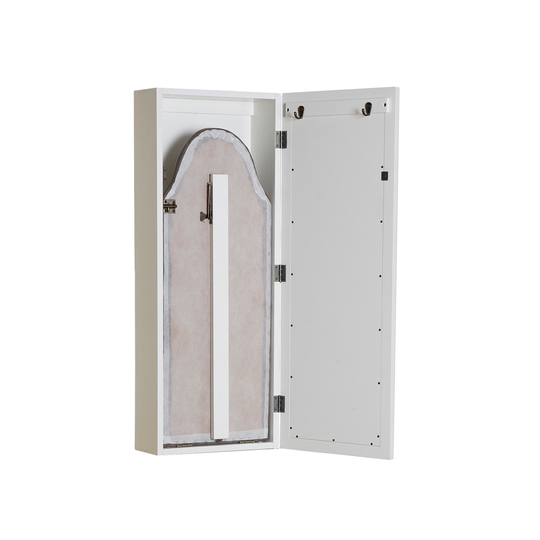 Southern Enterprises White Wall Mount Hideaway Ironing Board