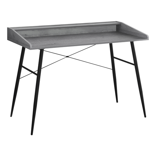 Monarch Specialties COMPUTER DESK - 48"L / GREY / BLACK METAL