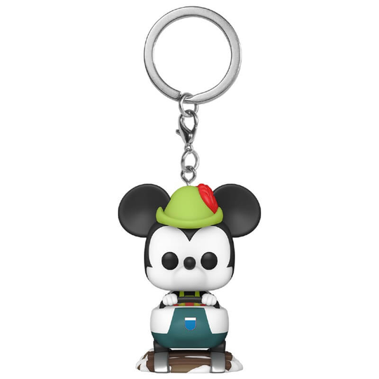 Disney 65th Mickey with Matterhorn Funko Pop! Keychain