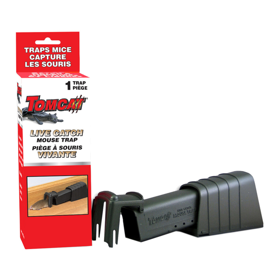 TOMCAT Live Catch Mouse Trap