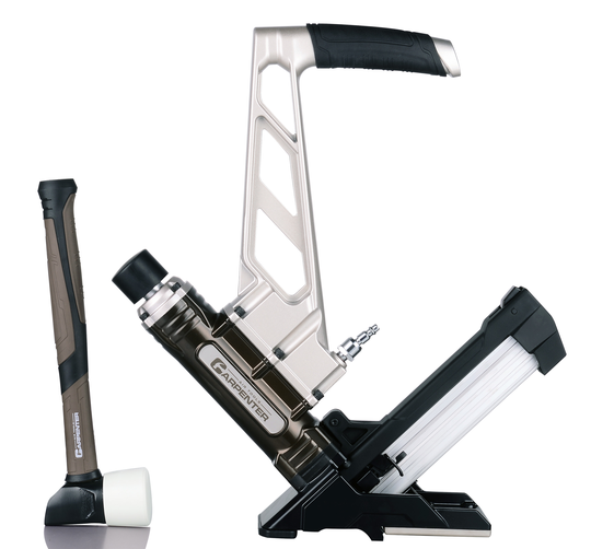 Carpenter Air Tools Carpenter Pneumatic 3-in-1 Flooring Nailer and Stapler