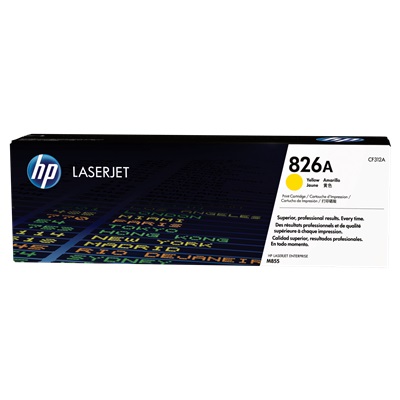 HP 826A (CF312A) Yellow Original LaserJet Toner Cartridge - CF312A