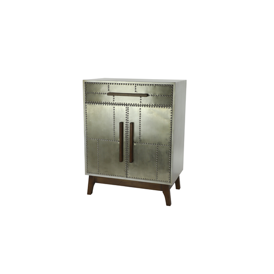 Uma Enterprises Gray Fir 1-Drawer Accent Chest