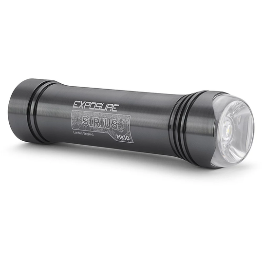 Exposure Sirius MK10 Front Light with DayBright - Gun Metal Black