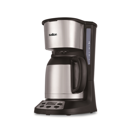 Salton Jumbo Java 10-Cup Stainless Steel Coffee Maker