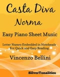 Casta Diva Easy Piano Sheet Music