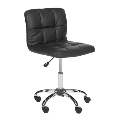 Safavieh 36.2-in Black Brunner Desk Chair