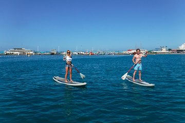 Stand Up Paddling Boarding Tour and Seaside Paella Lunch in Valencia