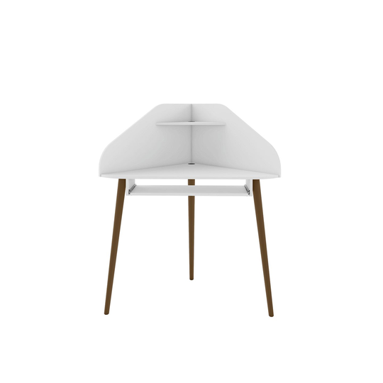 Manhattan Comfort Bradley Corner Desk - 43.98-in - White