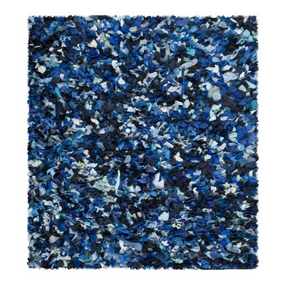Safavieh Rio Shag 6-ft x 6-ft Blue Area Rug