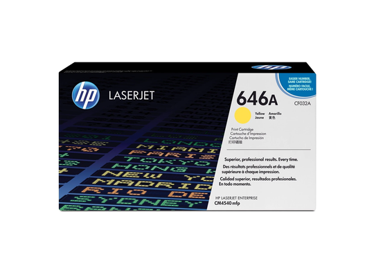 HP 646A (CF032A) Yellow Original LaserJet Toner Cartridge