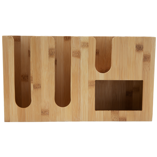 Mind Reader 5-Section Bamboo Coffee Organizer