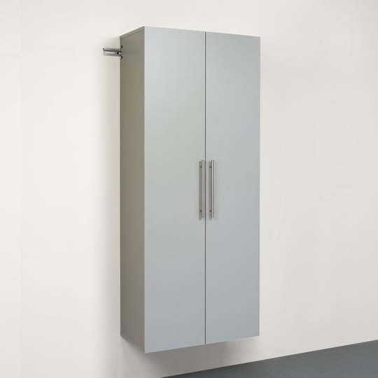 Prepac HangUps Large Storage Cabinet - 30-in - Gray