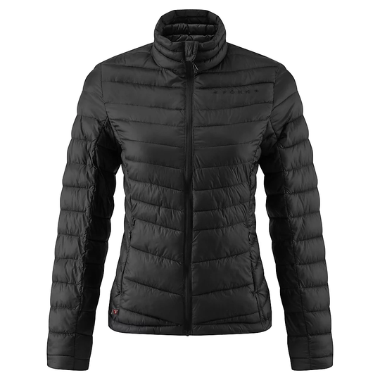 Föhn Women's Micro Synthetic Down Jacket - UK 14} - Black