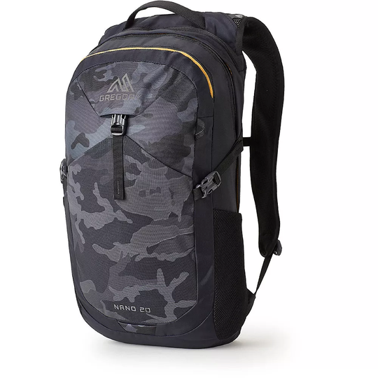 Gregory Nano 20 Backpack SS21 - One Size} - Black Woodland Camo