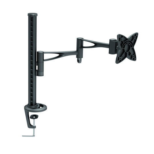 TygerClaw 13-in to 23-in Black Desk Mount