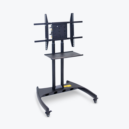 Luxor Adjustable Flat Panel Cart with Swivel Mount