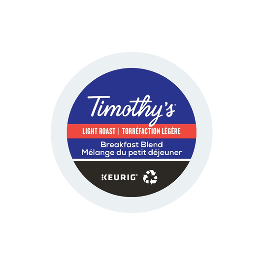 Keurig Timothy's Breakfast Blend 96-Pack of K-Cup Coffee Pods