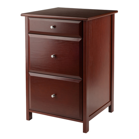 Winsome Wood Delta 20.87-in x 30.71-in Walnut File Cabinet