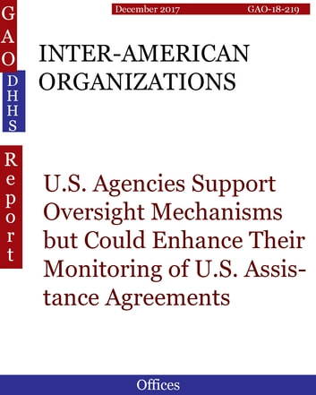 INTER-AMERICAN ORGANIZATIONS: U.S. Agencies Support Oversight Mechanisms but Could Enhance Their Monitoring of U.S. Assistance Agreements