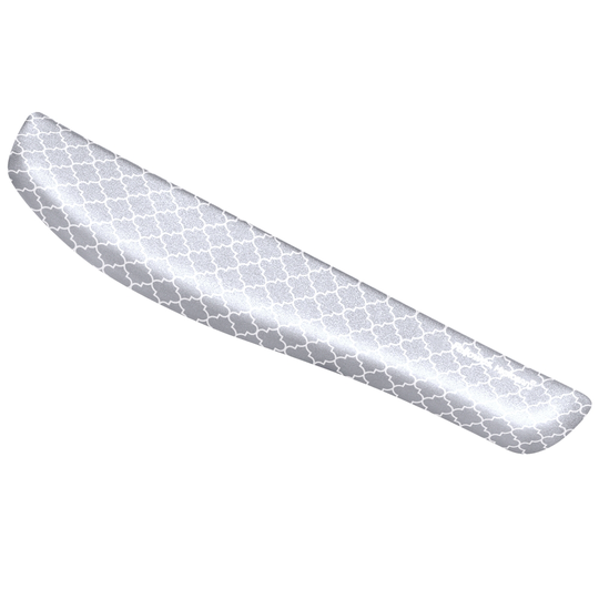 Fellowes PlushTouch Keyboard Wrist Rest - Gray Lattice