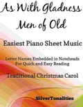 As With Gladness Men of Old Easiest Piano Sheet Music