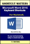 Microsoft Word 2016 Keyboard Shortcuts For Macintosh