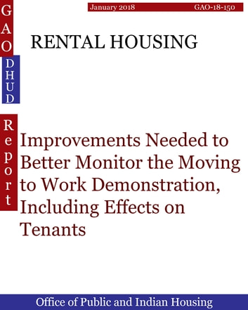 RENTAL HOUSING: Improvements Needed to Better Monitor the Moving to Work Demonstration, Including Effects on Tenants
