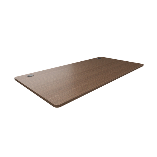 Algreen Elevate 55-in Brown Transitional Standing Desktop