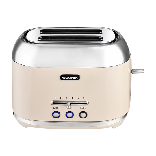 Kalorik 2-Slice Retro Cream 1000 W Toaster