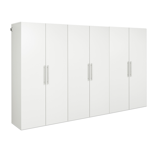 Prepac HangUps 3-Piece Storage Cabinet Set - 108-in - White
