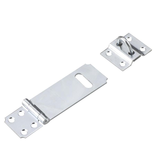 Onward Hasps with Loose Staples, Zinc