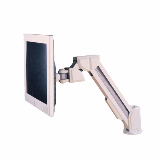 TygerClaw 14-in to 17-in White Desk Mount