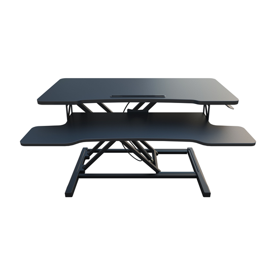 Algreen Elevate 36-in Black Transitional Standing Desktop