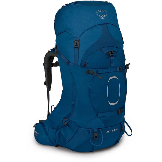 Osprey Aether 65 Backpack SS21 - Large/Extra Large} - Deep Water Blue