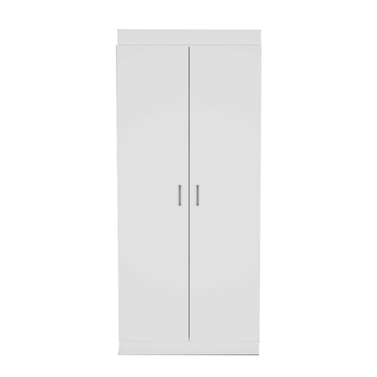 FM Furniture Albany White Composite Pantry