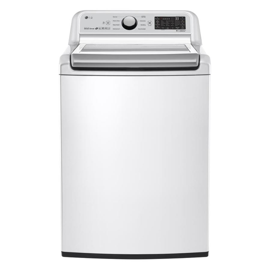 LG High-Efficiency Top-Load Washing Machine (White) ENERGY STAR