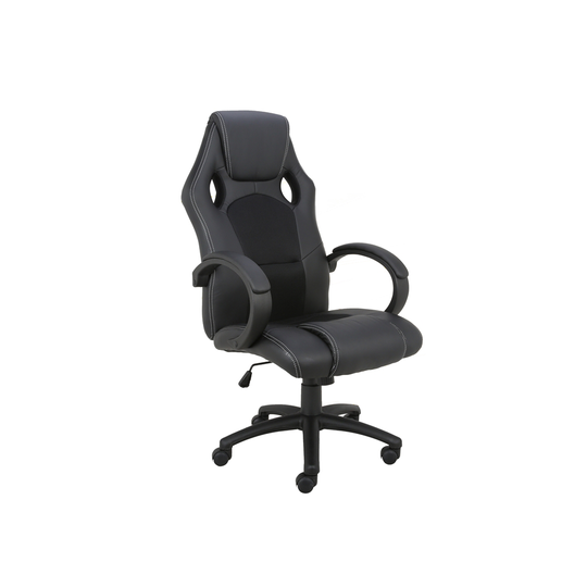 TygerClaw Executive High-Back Gaming Style Chair - Black